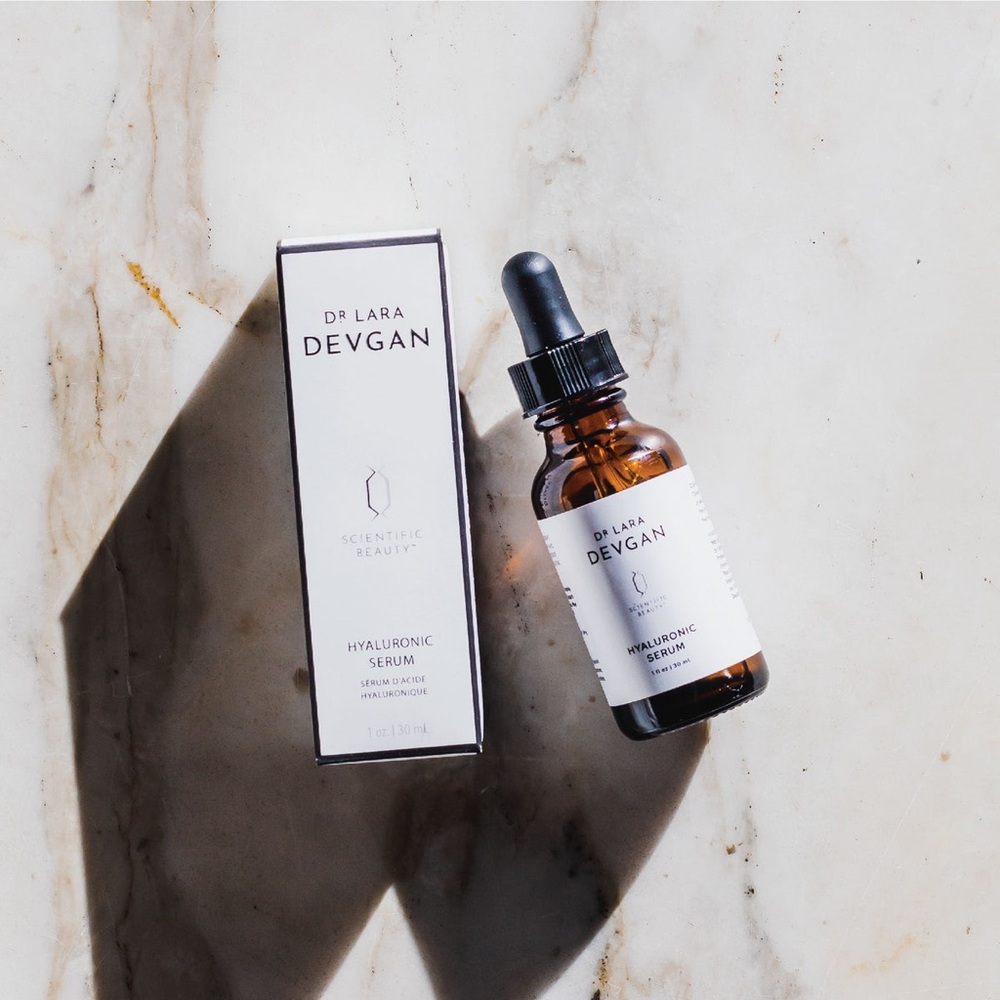 DR LARA DEVGAN “HYALURONIC SERUM” WRINKLE GLOW DEWY GLAZED DONUT PERFECT FINE - Picture 3 of 4